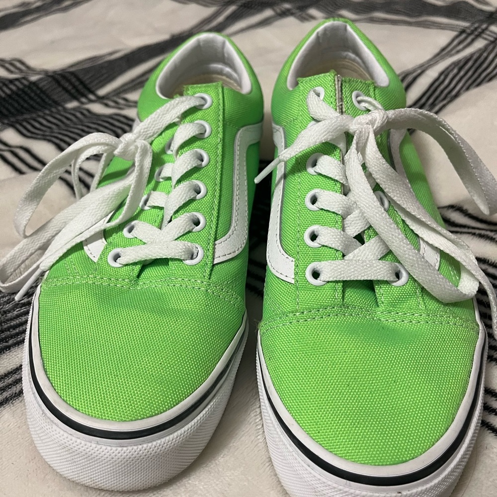 Neon Green Vans - Picture 3 of 4